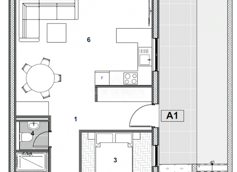 Wohnung zum Kauf 305.163 € 3 Zimmer Trogir - Okolica 21220