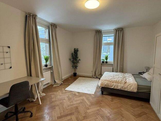 WG-Zimmer zur Miete Wohnen auf Zeit 490 € 125 m² 1. Geschoss Pirckheimer Straße 67 Gärten h d Veste Nürnberg 90408