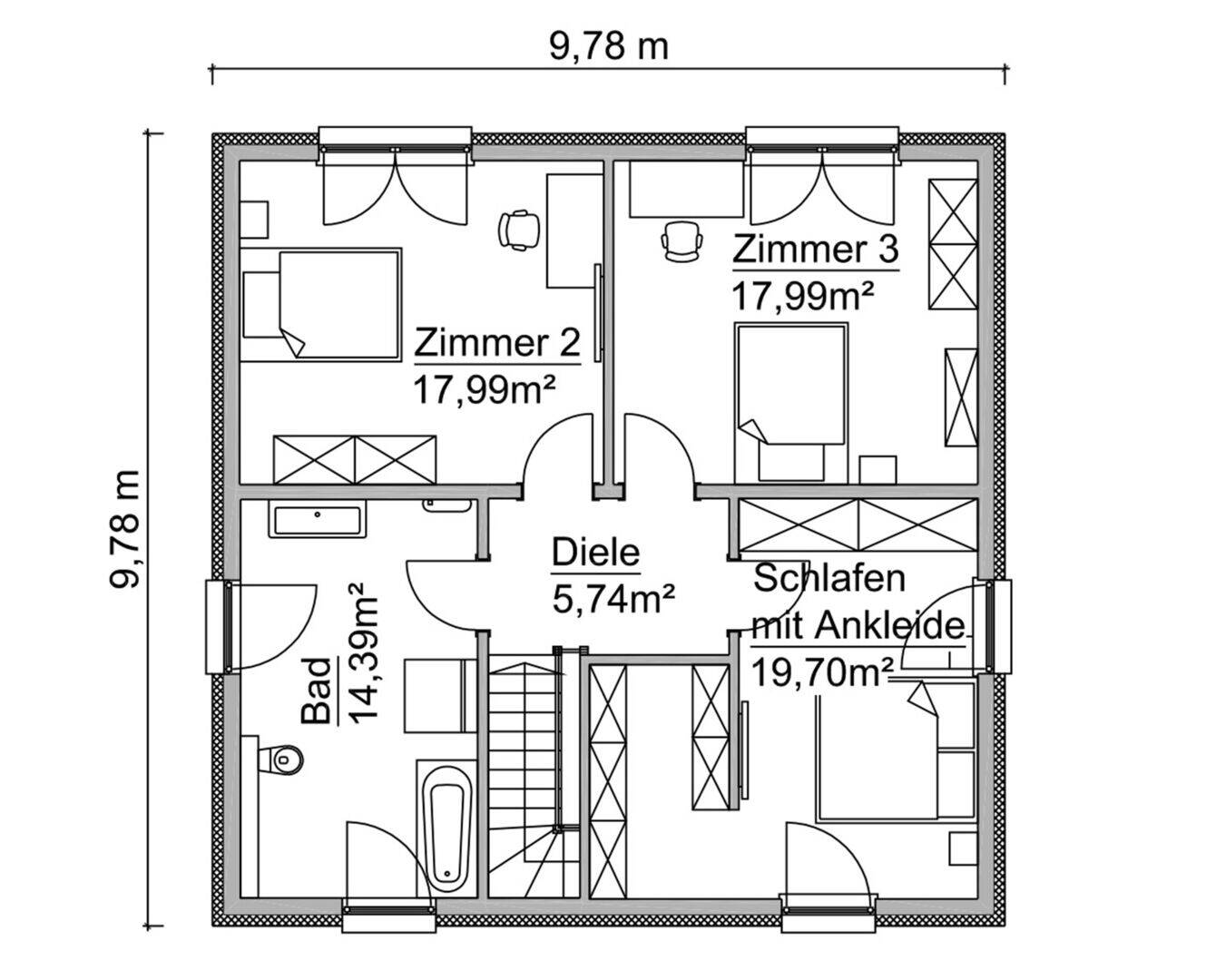 Einfamilienhaus zum Kauf provisionsfrei 425.900 € 4 Zimmer 155 m²<br/>Wohnfläche 570 m²<br/>Grundstück ab sofort<br/>Verfügbarkeit Volkmarsdorf Groß Twülpstedt 38464