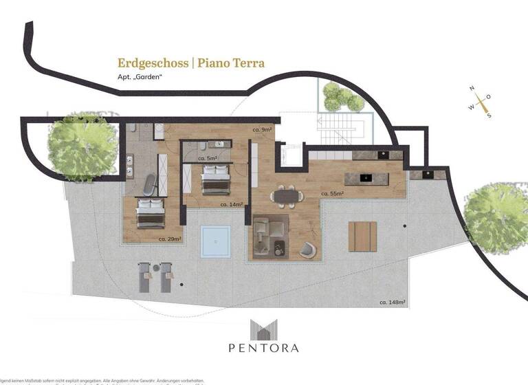 Wohnung zum Kauf 3 Zimmer 111 m² EG Schenna 39017