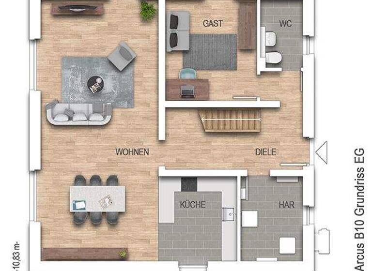 Einfamilienhaus zum Kauf 622.078 € 4 Zimmer 160,1 m² 326 m² Grundstück Kamen-Mitte Kamen 59174