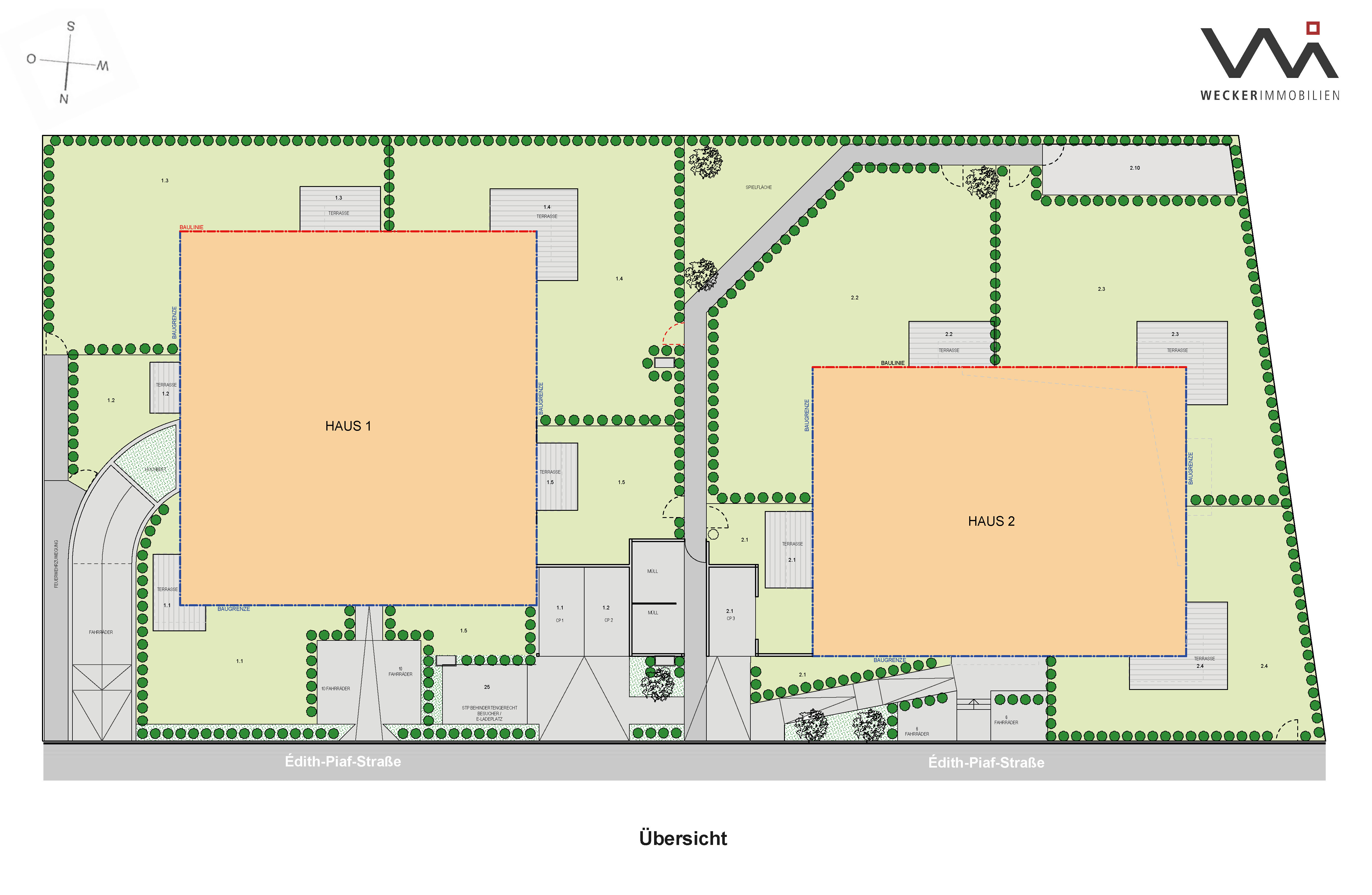 Wohnung zum Kauf als Kapitalanlage geeignet 400.750 € 3 Zimmer 85,3 m²<br/>Wohnfläche Édith-Piaf-Straße 15 Drensteinfurt Drensteinfurt 48317