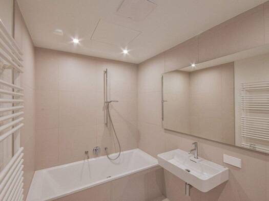 Terrassenwohnung zur Miete - Erstbezug 1.196 € 2 Zimmer 55,2 m² 6. Geschoss Wien 1020