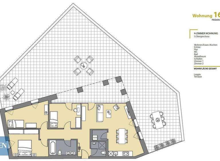 Wohnung zum Kauf - Erstbezug 905.000 € 4 Zimmer 95,2 m² EG Holzstraße 1 Lustenau 6890