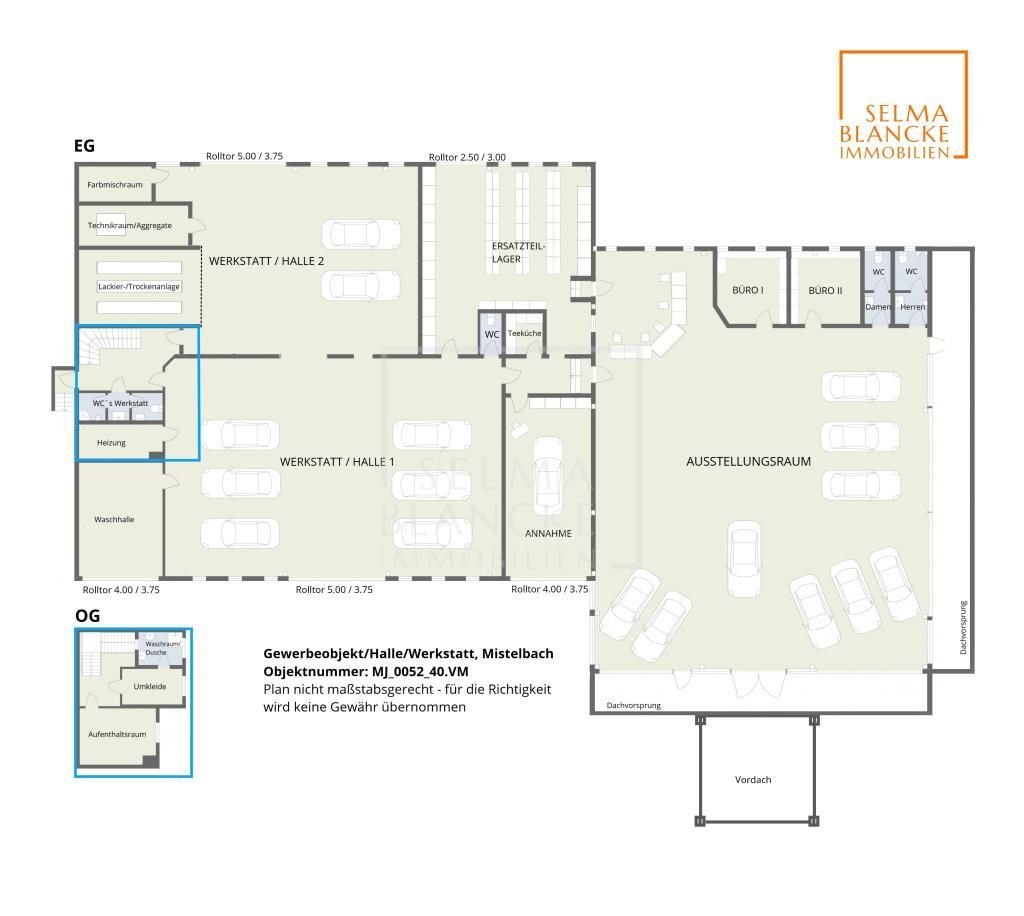 Lagerhalle zur Miete 5.400 € 1.200 m²<br/>Lagerfläche Mistelbach Mistelbach 95511