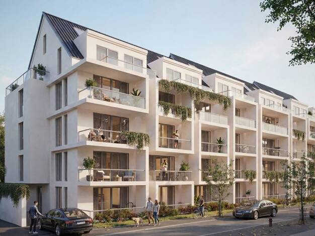 Penthouse zum Kauf - Erstbezug provisionsfrei 659.179 € 4 Zimmer 116,4 m² 4. Geschoss Lederstraße 3 Broich Mülheim an der Ruhr 45479