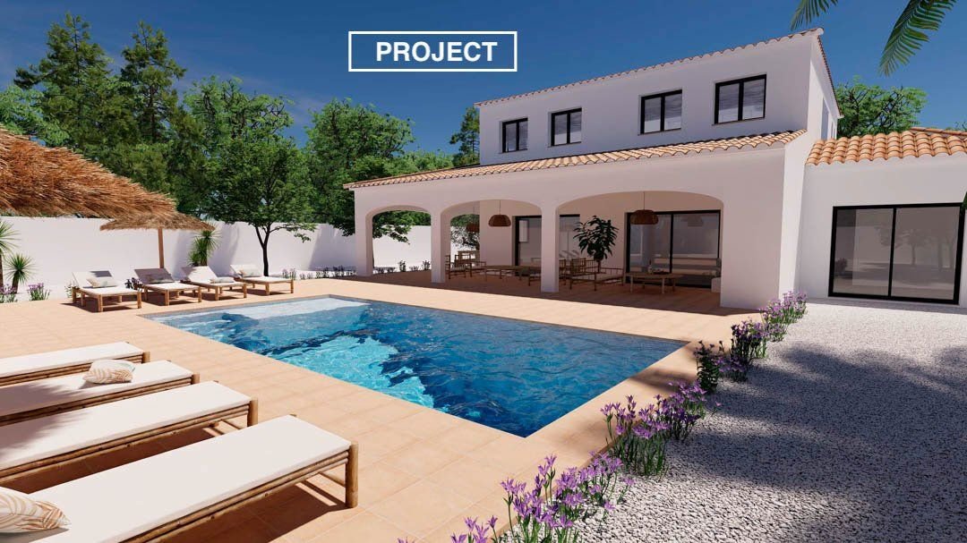 Villa zum Kauf 1.448.999 € 5 Zimmer 589 m²<br/>Wohnfläche 1.050 m²<br/>Grundstück Moraira 03724