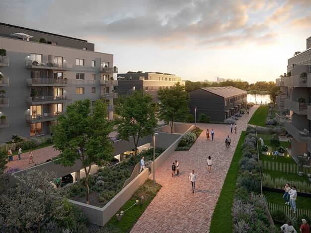 Wohnung zum Kauf 366.788 € 2 Zimmer 54,5 m² 2. Geschoss Daumstraße Haselhorst Berlin 13599