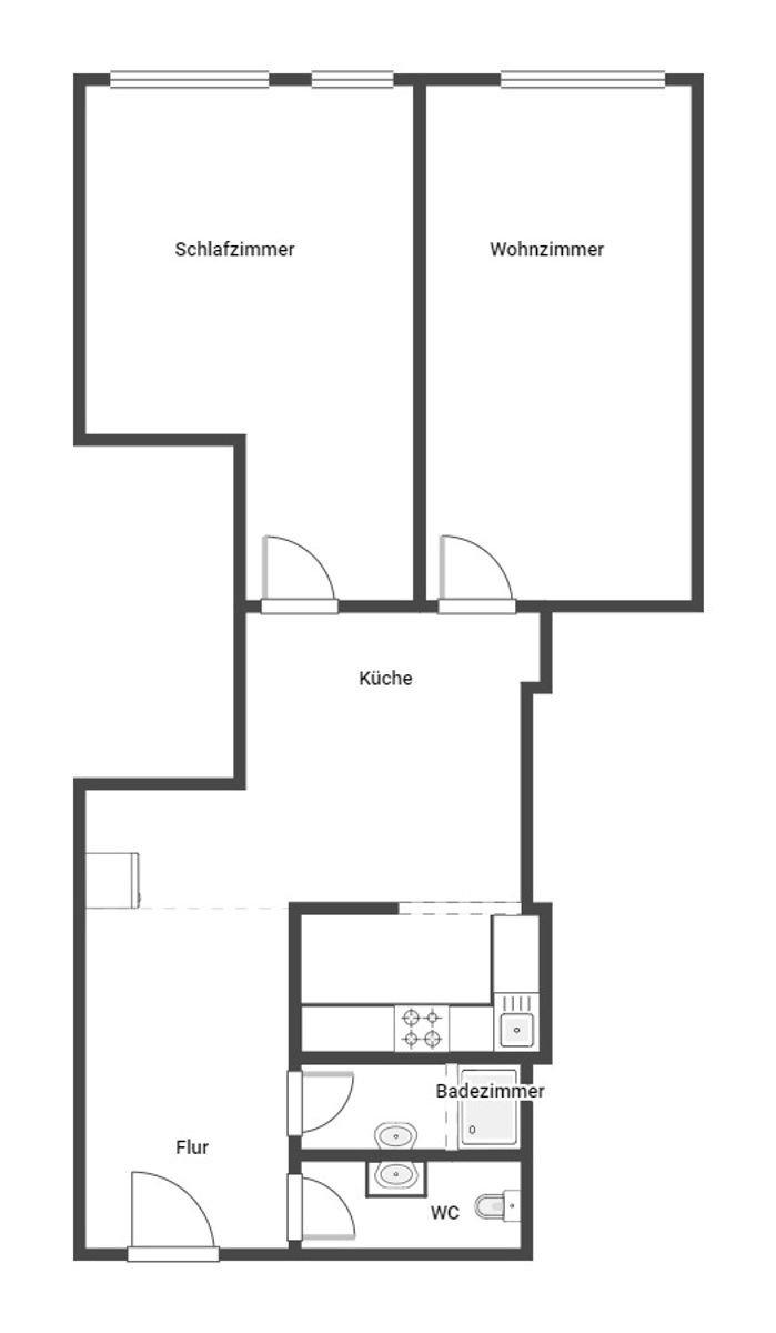 Immobilie zum Kauf als Kapitalanlage geeignet 199.000 € 2 Zimmer 56 m²<br/>Fläche 62,2 m²<br/>Grundstück Pfuhl Neu-Ulm 89233