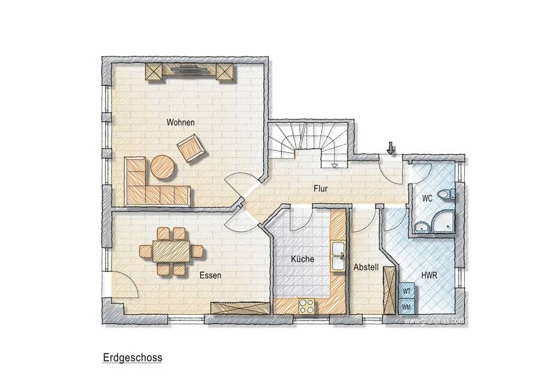 Mehrfamilienhaus zum Kauf 595.000 € 9 Zimmer 280 m² 524 m² Grundstück Niederdorla Arnsberg-Müschede 59759