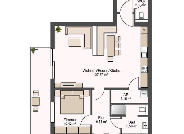 Wohnung zur Miete 1.338 € 4 Zimmer 99,2 m² St. Johann im Pongau 5600