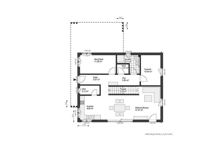 Einfamilienhaus zum Kauf provisionsfrei 474.330 € 5 Zimmer 168 m² 703 m² Grundstück Gerolstein 54568