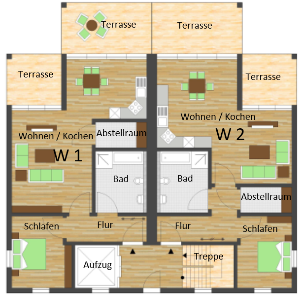 Wohnung zum Kauf 350.363 € 2 Zimmer 91,2 m²<br/>Wohnfläche Krötenbruck Hof 95032