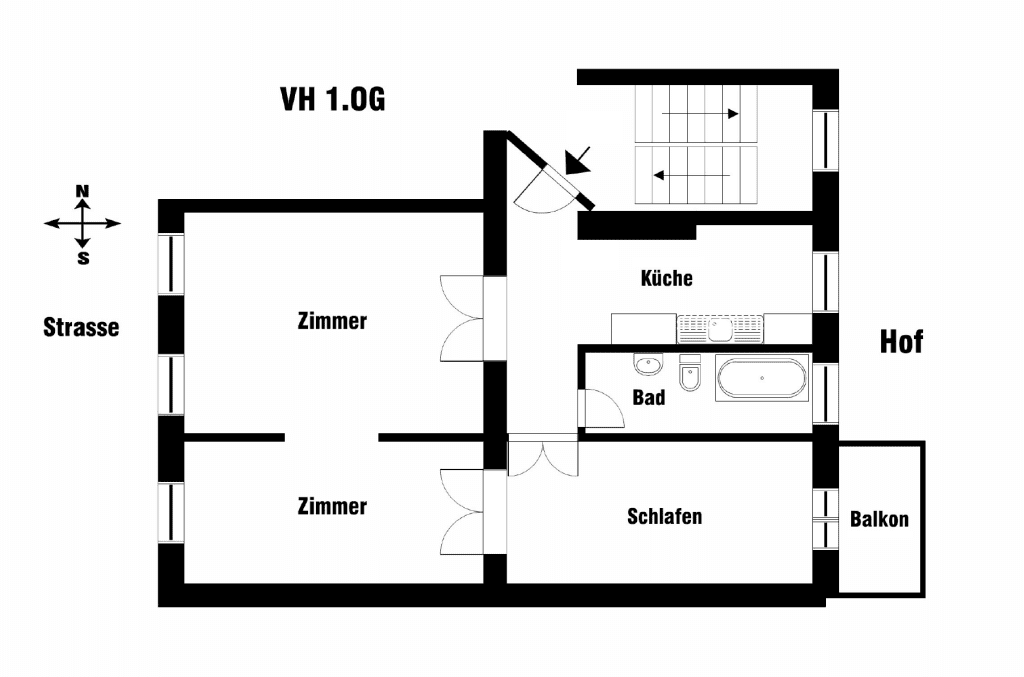 Wohnung zur Miete Wohnen auf Zeit 2.450 € 4 Zimmer 80 m²<br/>Wohnfläche 02.03.2025<br/>Verfügbarkeit Mariannenstraße Kreuzberg Berlin 10999