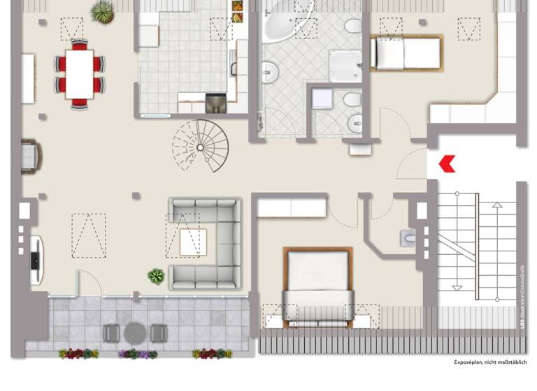 Wohnung zum Kauf 1.225.000 € 4 Zimmer 144,9 m²<br/>Wohnfläche Dachgeschoss, 3.<br/>Geschoss Mitte Berlin 10115