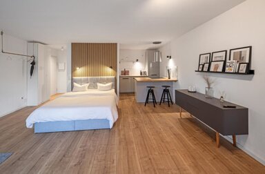 Wohnung zur Miete Wohnen auf Zeit 1.350 € 1 Zimmer 42 m² frei ab 01.10.2024 Friedrichstraße Friedrichstadt (Ostragehege) Dresden 01067