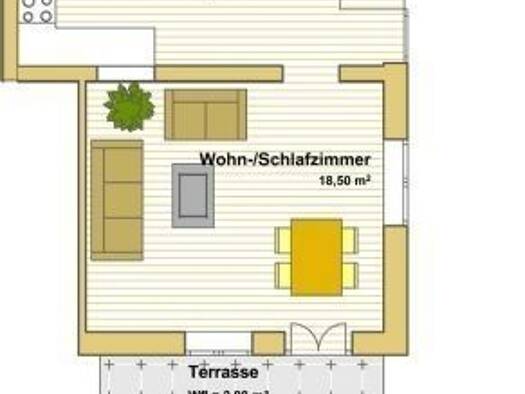 Wohnung zur Miete 490 € 1 Zimmer 44,8 m² EG frei ab 01.02.2026 Griesstätt 83556
