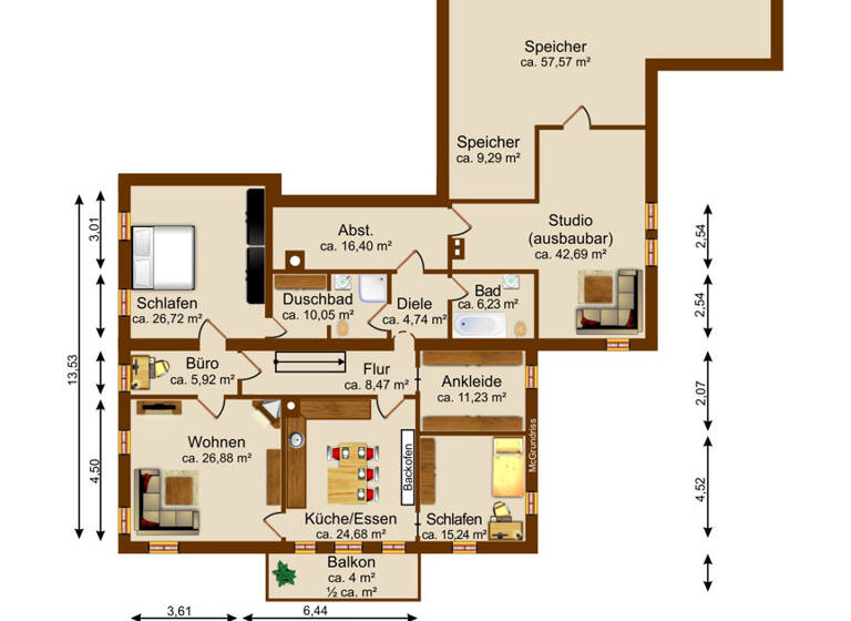 Bauernhaus zum Kauf 499.000 € 5,5 Zimmer 218,5 m² 300 m² Grundstück Mundraching Vilgertshofen / Mundraching 86946