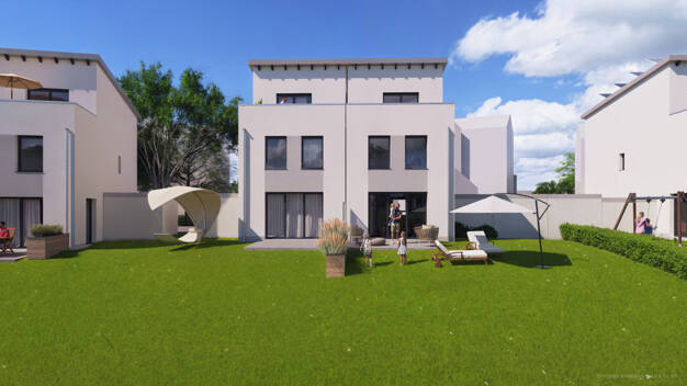 Doppelhaushälfte zum Kauf - Neubau provisionsfrei 709.900 € 5,5 Zimmer 144 m² 340 m² Grundstück Auf dem Loh - Burgaltendorf Essen / Burgaltendorf 45289
