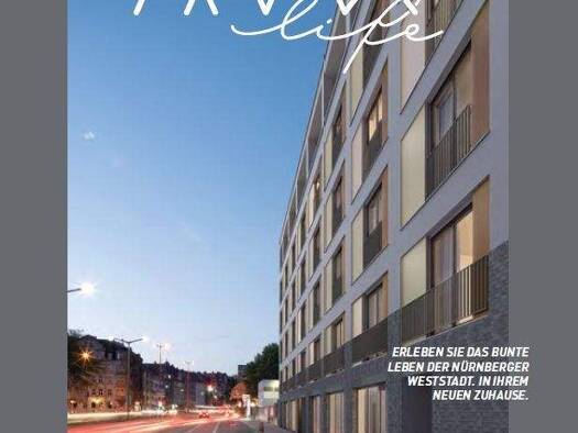 Wohnung zur Miete 1.080 € 2 Zimmer 63,5 m² frei ab sofort Maximilianstraße 43 Seeleinsbühl Weiterer Innenstadtgürtel West / Nord / Ost 90429
