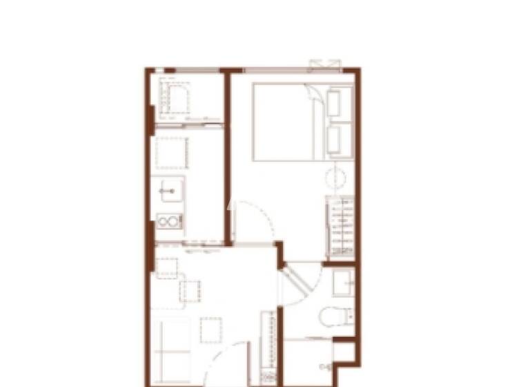 Studio zum Kauf 66.442 € 2 Zimmer 26,5 m² 7. Geschoss Bangsaen Sai 4 Tai Road Bang Saen 20130