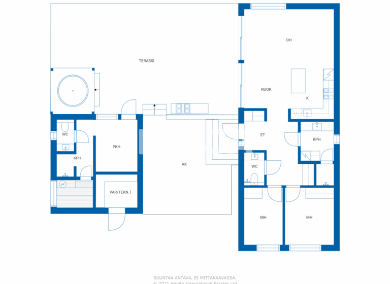 Einfamilienhaus zum Kauf 530.000 € 4 Zimmer 86 m² 6.531 m² Grundstück Tenniskalliontie 6 Siuntio 02580