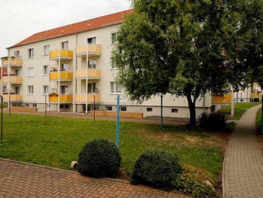 Wohnung zur Miete 393 € 3 Zimmer 60,5 m² EG frei ab 01.12.2026 Am Steinkreuz 18 Mücheln Mücheln (Geiseltal) 06249