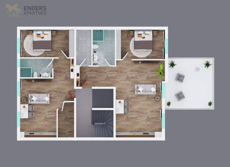 Wohnung zum Kauf - Erstbezug 378.500 € 2 Zimmer 71,6 m² 2. Geschoss Trier-Nord Trier 54292