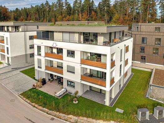 Wohnung zur Miete 1.410 € 4 Zimmer 117,6 m² 2. Geschoss Rotbuchenstraße 4-6 Wimberg Calw 75365