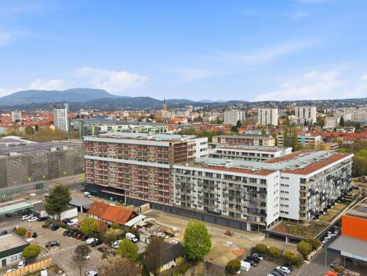 Wohnung zur Miete - Erstbezug 1.002 € 3 Zimmer 73,7 m² 9. Geschoss frei ab 01.09.2026 Fröhlichgasse 27 Jakomini Graz 8010