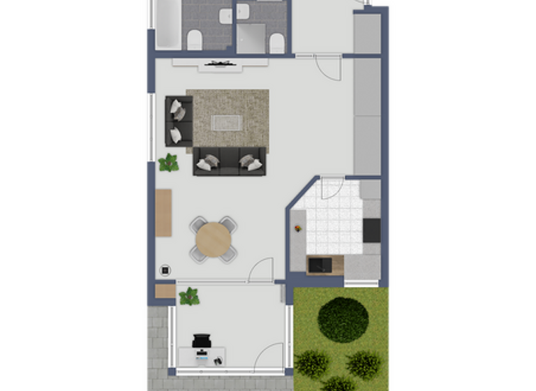 Wohnung zum Kauf 282.000 € 3 Zimmer 89 m² EG Lessenich Bonn 53123
