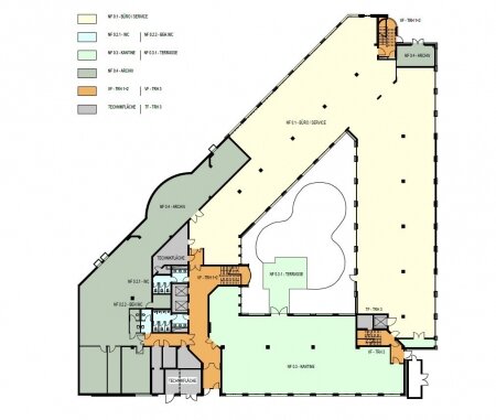 Bürofläche zur Miete 10,50 € 2.241 m²<br/>Bürofläche Hammfeld Neuss 41460