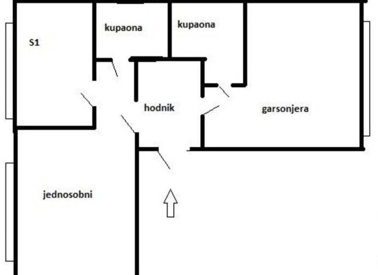 Wohnung zum Kauf 224.000 € 3 Zimmer 56 m² 8. Geschoss Novi Zagreb - Istok 0