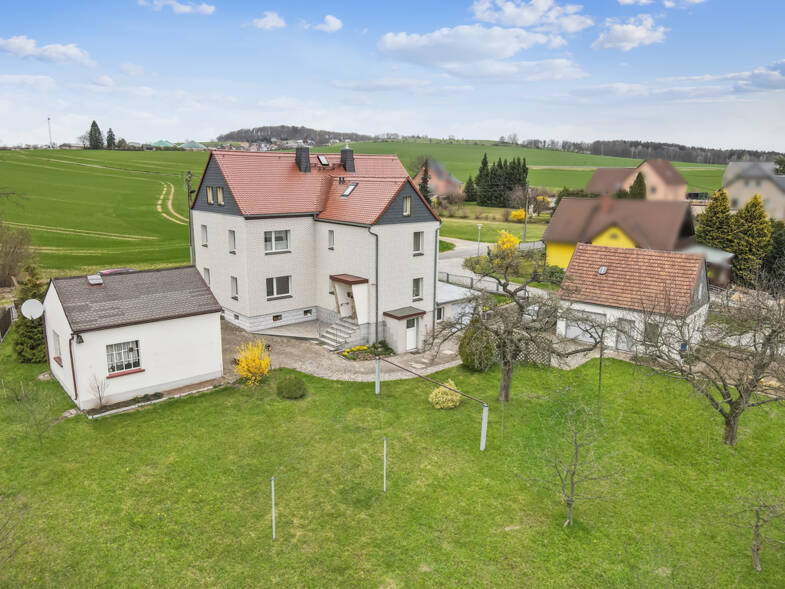 Mehrfamilienhaus zum Kauf 239.900 € 9 Zimmer 192 m² 1.480 m² Grundstück Ohorn 01896
