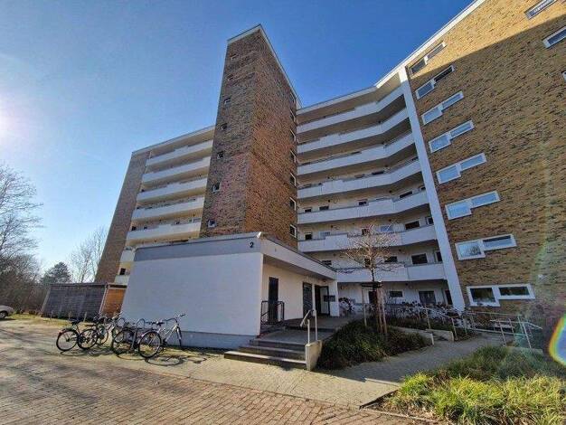 Wohnung zur Miete 632 € 2 Zimmer 59,8 m² 3. Geschoss frei ab 17.12.2025 Wittenbergstr. 2 Heidberg Braunschweig 38124