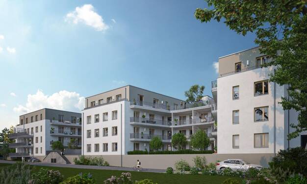 Wohnung zum Kauf - Neubau provisionsfrei 259.900 € 1 Zimmer 40,6 m² Am Sportfeld 1 Bad Vilbel Bad Vilbel 61118