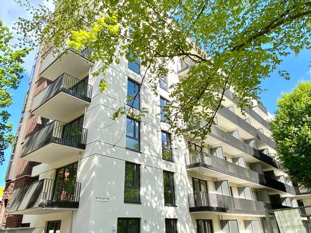 Wohnung zur Miete nur mit Wohnberechtigungsschein 282 € 1 Zimmer 39,8 m² 1. Geschoss frei ab 01.10.2026 Barmbek-Süd Nord 22081