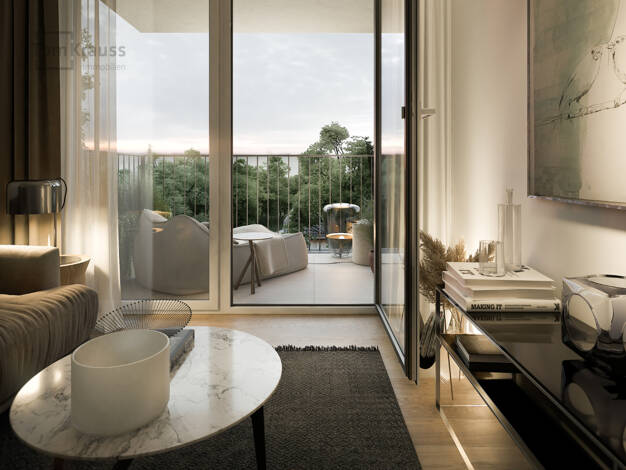 Studio zum Kauf - Erstbezug 295.500 € 1 Zimmer 32,3 m² 3. Geschoss frei ab 31.10.2026 Wien 1020