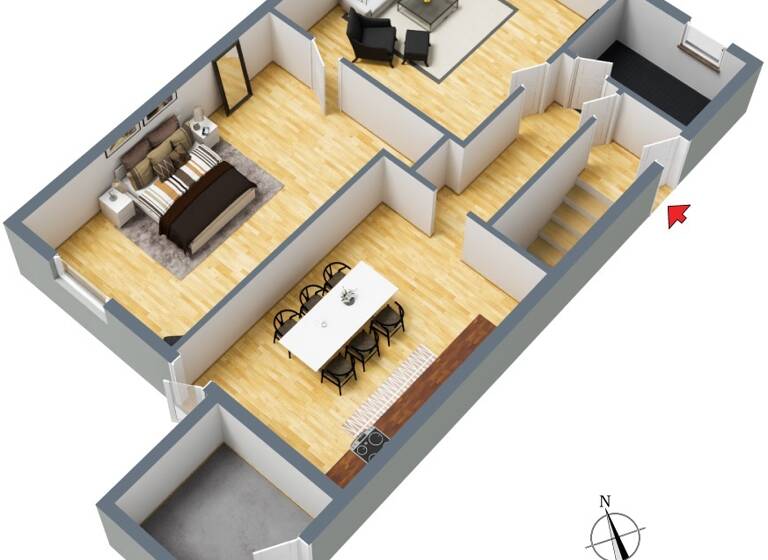 Mehrfamilienhaus zum Kauf 149.000 € 13 Zimmer 280 m² 387 m² Grundstück Gnoien 17179