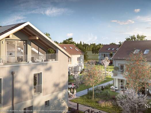 Wohnung zum Kauf - Neubau provisionsfrei 319.000 € 1 Zimmer 26,7 m² 1. Geschoss Peter-Wolfram-Straße 28 Gronsdorf Haar 85540