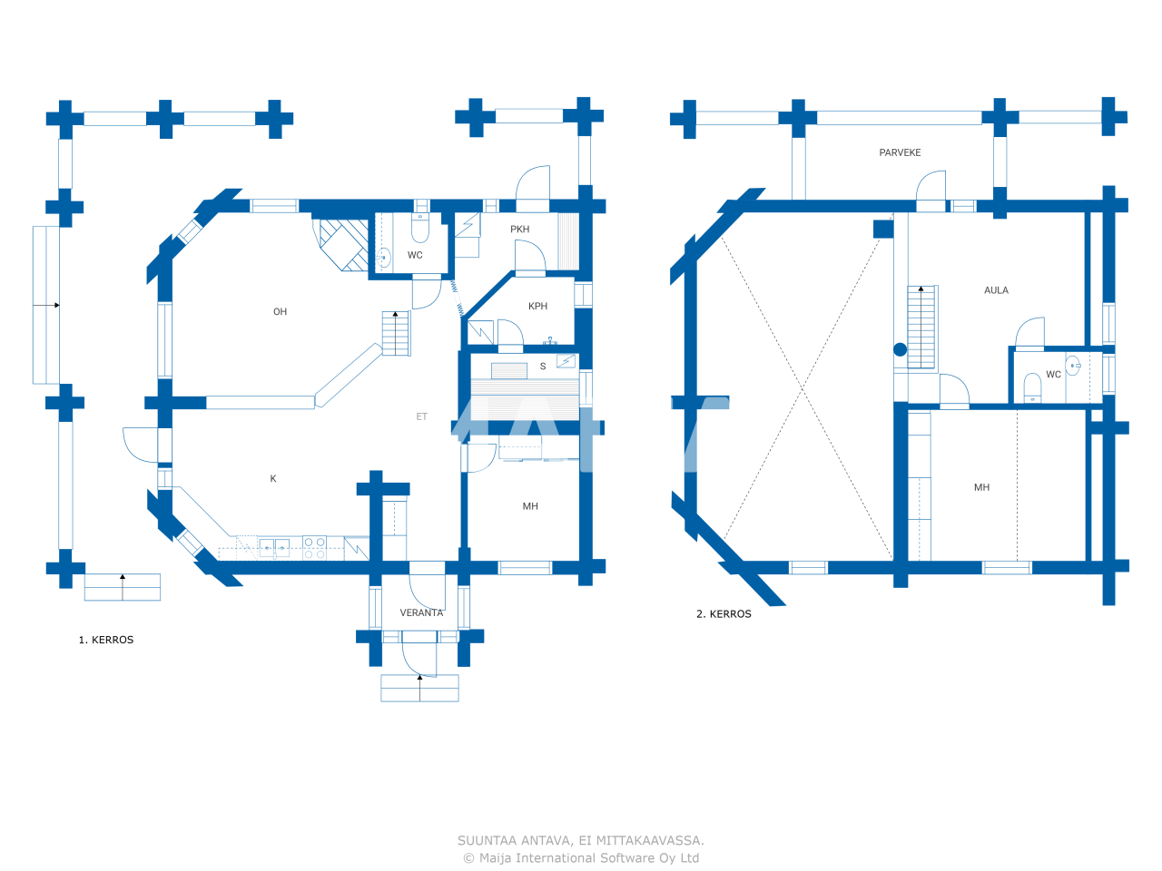 Villa zum Kauf 465.000 € 3 Zimmer 104,6 m²<br/>Wohnfläche 2.463 m²<br/>Grundstück Riekkopolku 6 Kittilä 99130