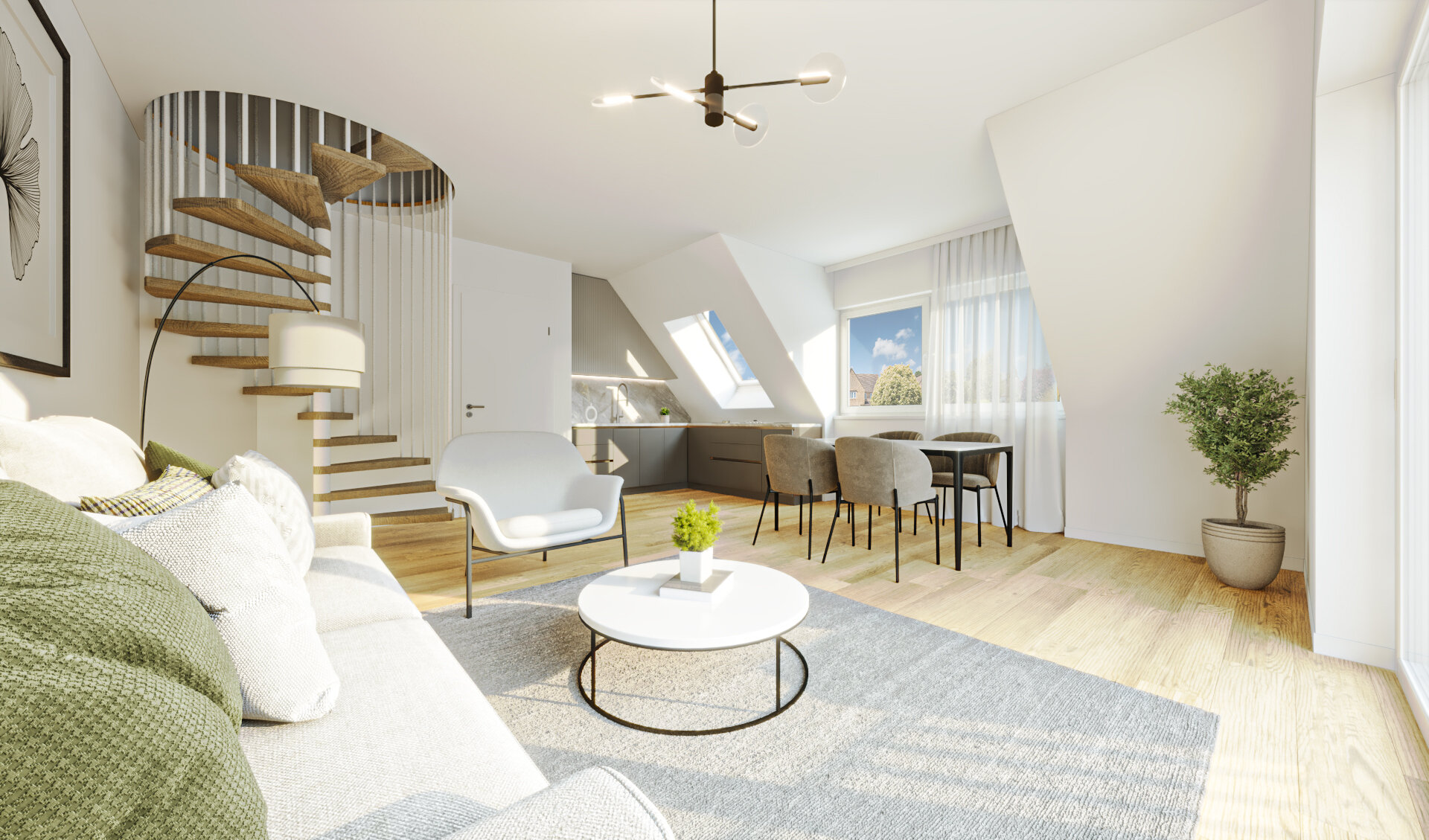 Terrassenwohnung zum Kauf provisionsfrei 883.000 € 3 Zimmer 75,6 m²<br/>Wohnfläche EG<br/>Geschoss Gartenstadt Trudering München 81825