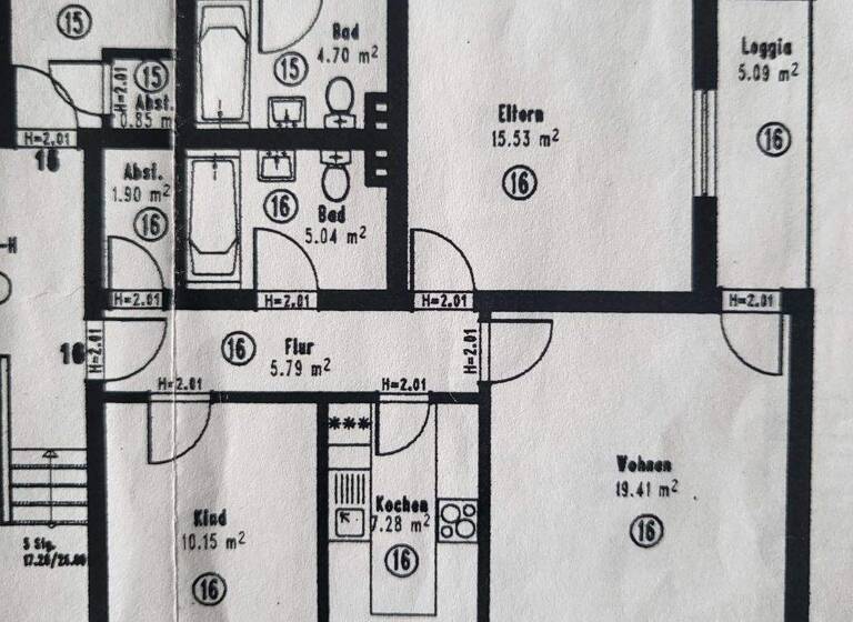 Wohnung zum Kauf 175.000 € 3 Zimmer 67 m² 1. Geschoss frei ab sofort Großdornberg Bielefeld 33619