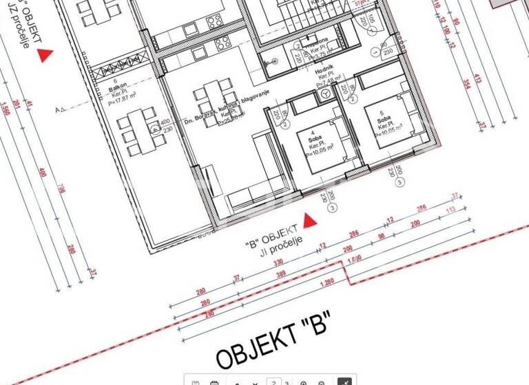 Wohnung zum Kauf 225.000 € 3 Zimmer 71 m² Novalja