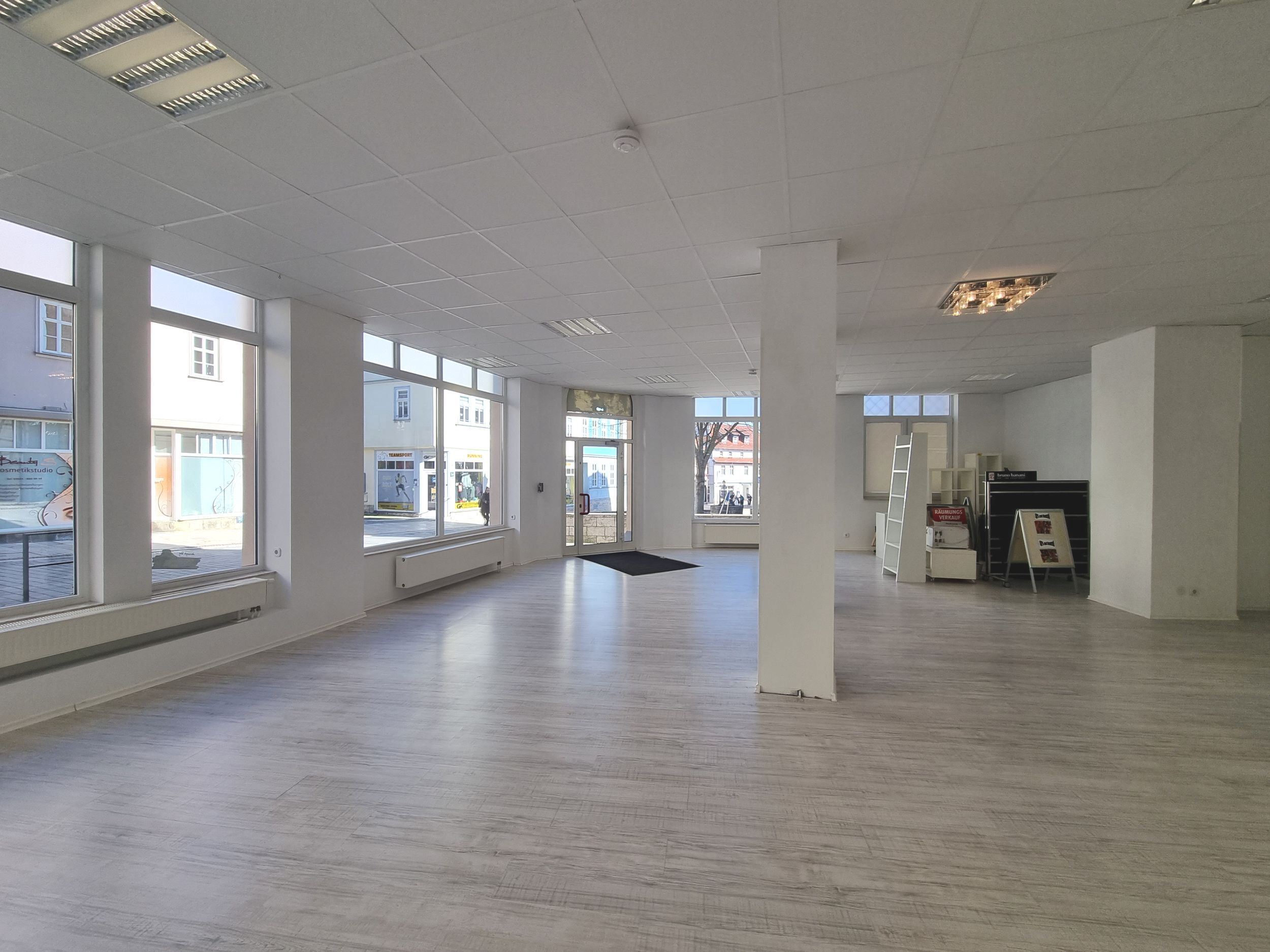 Laden zur Miete 775 € 110,1 m²<br/>Verkaufsfläche Steinweg 36 Mühlhausen Mühlhausen 99974