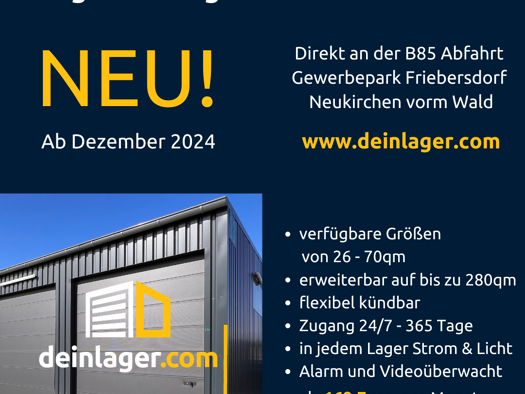 Garage zur Miete provisionsfrei 169 € Vocking Neukirchen vorm Wald 94154