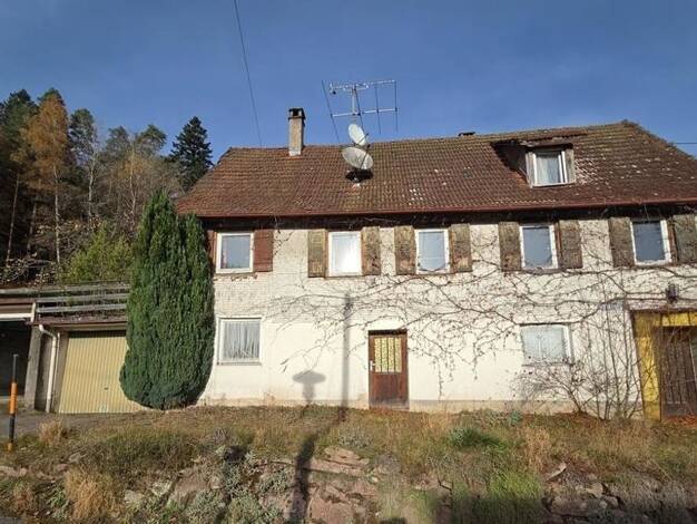 Einfamilienhaus zum Kauf provisionsfrei 60.970 € 3 Zimmer 120 m² 2.826 m² Grundstück Enzklösterle 75337