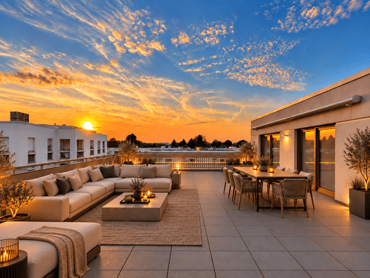 Penthouse zum Kauf 2.250.000 € 5 Zimmer 200 m² Geschoss 3/3 frei ab sofort Trudering-Riem München 81825