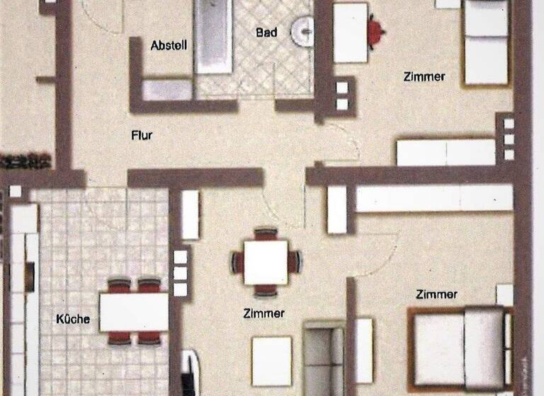 Wohnung zur Miete 950 € 3 Zimmer 90 m² Maxfeld Nürnberg 90409