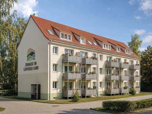 Wohnung zur Miete 733 € 4 Zimmer 81,5 m² 2. Geschoss frei ab 01.11.2026 Steinbacher Straße 31 Kitzscher Kitzscher 04567